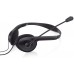 Sandberg headset with Omnidirectional Microphone, 40mm Audio Drivers, USB Plug and Play with Adjustable Headbandand, Bulk Packed for B2B, Black