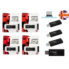 Kingston DataTraveler 100 G3 GB USB 3.0 Flash Drive - Black - 5 Year Warranty 