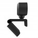 Full HD USB Plug & Play Webcam - Black