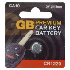 GB Premium Car Key Battery CA10 CR1220 3V