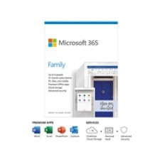 Microsoft 365 Family Medialess 1 Year Subscription 6 Users