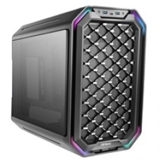 Antec Dark Cube Mid Cube 2 x USB 3.0 / 1 x USB 3.1 Type-C Tempered Glass Side Window Panel with Interchangeable Front Panels Black Case