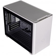Cooler Master MasterBox NR200P Mini-ITX 2 x USB 3.2 Gen 1 Type-A Tempered Glass Side Window Panel White Case