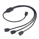 Akasa 0.5m Addressable RGB LED Splitter & Extension Cable