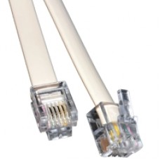 RJ11 (M) to RJ11 (M) 10m White OEM Cable
