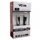 VCOM HDMI 2.0 (M) to HDMI 2.0 (M) 3m Black Premium Ultra HD 4K Supported Retail Packaged Display Cable