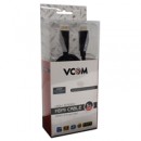VCOM HDMI 2.0 (M) to HDMI 2.0 (M) 5m Black Premium Ultra HD 4K Supported Retail Packaged Display Cable
