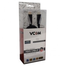 VCOM HDMI 2.0 (M) to HDMI 2.0 (M) 5m Black Premium Ultra HD 4K Supported Retail Packaged Display Cable