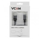 VCOM USB 3.0 A (M) to USB 3.1 C (M) 1m Black Retail Packaged Data Cable