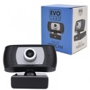 Evo Labs CM-01 HD Webcam with Mic,1280x720 USB2.0 Webcam with 30fps, photo and video capture, Compatible with Microsoft Windows 7 / 8 / 10