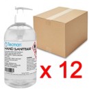 Hand Sanitiser 70% Alcohol Box of 12 x 250ml Bottles