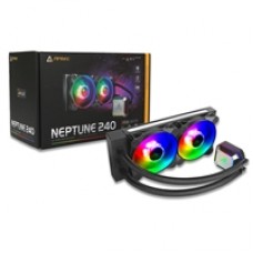 Antec Neptune 240 Universal Socket 240mm PWM 1600RPM ARGB LED AiO Liquid CPU Cooler with Wired ARGB Fan Controller