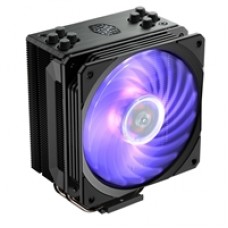 Cooler Master Hyper 212 RGB Black Edition Universal Socket 120mm PWM 2000RPM RGB LED Fan CPU Cooler with Wired RGB Controller