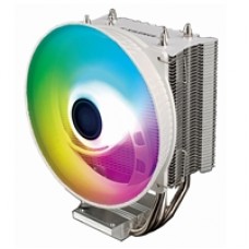 Xilence M403PRO.ARGB White Universal Socket 120mm PWM 1800RPM Addressable RGB LED Fan CPU Cooler