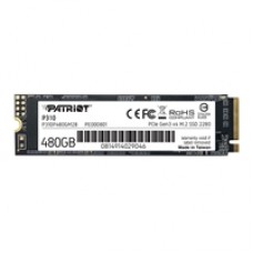 Patriot P310 (P310P480GM28) 480GB M.2 Interface, PCIe x3.0 x4 NVMe, 2280 Length, Read 1700MB/s, Write 1500MB/s, 3 Year Warranty