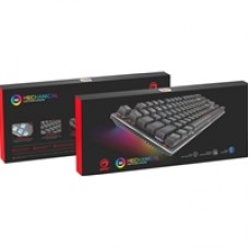 Marvo BigBang S1 KG934 TKL Mechanical Gaming Keyboard, with Blue Mechanical Switches, Frameless and Compact Design, RGB Backlight with Individual LED for Each Key, 89 Key, Anti-ghosting N-Key Rollover