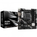 ASRock B450M Pro4-F AMD Socket AM4 Micro ATX VGA/DVI-D/HDMI DDR4 USB C 3.1 Motherboard