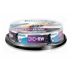 Philips DVD-RW 4X 10PK Spindle