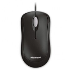 Microsoft Basic USB Black Mouse