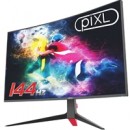 piXL CM24GF5 24 Inch Curved Monitor, 144Hz/ 165Hz Refresh, Full HD 1920x1080, 5ms Response Time, HDR G-Sync Compatible, FreeSync, DisplayPort, HDMI, VESA Mount