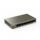 Tenda TEG1109P-8-102W 9-Port Gigabit Desktop Ethernet Switch with 8-Port POE