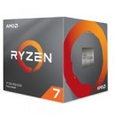 AMD Ryzen 7 3800x 3.9Ghz 8 Core AM4 Overclockable Processor with Wraith Prism Cooler with RGB LED