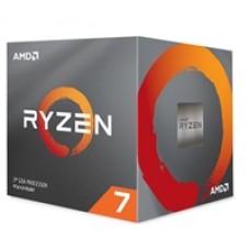 AMD Ryzen 7 3800x 3.9Ghz 8 Core AM4 Overclockable Processor with Wraith Prism Cooler with RGB LED
