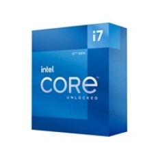 Intel 12th Gen Core i7-12700K 12 Core Desktop Processor 20 Threads, 3.6GHz up to 5.0GHz Turbo, Alder Lake Socket LGA1700, 25MB Cache, 125W, Maximum Turbo Power 190W Overclockable CPU, No Cooler