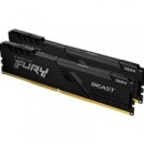 Kingston FURY Beast 16GB (2 x 8GB) 3200MHz DDR4 DIMM System Memory Black Heatsink