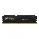 Kingston FURY Beast KF560C40BB-16 Gaming System Memory, DDR5, 6000MHz, 1 x 16Gb, Black Heatsink, 288 Pin, 1.35v, CL40