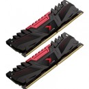 PNY XLR8 16GB (2 x 8GB) DDR4 2666MHz DIMM Red / Black Gaming Memory